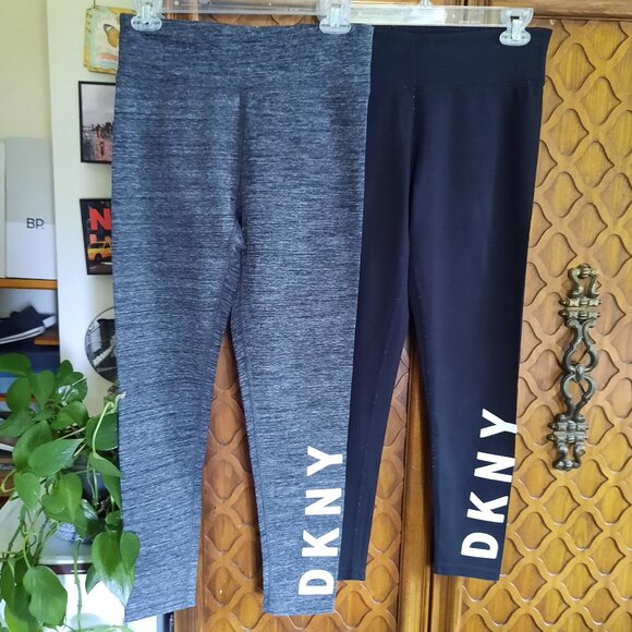 DKNY Sport Women's High Waist Full Length Logo Leggings - Size M, LOT of 2! - Picture 16 of 16